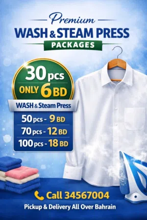 OLA Laundry – 6 BD For 30 piece