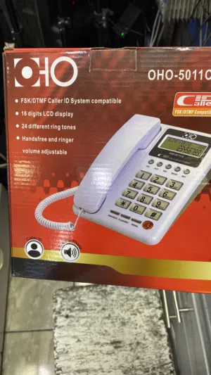 تلفون ارضي اصلي بجوده عاليه يتوفر خدمة توصيل