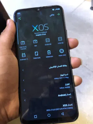 Infinix Hot 11 Play 64 GB in Tripoli