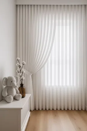 Blackout & Sheer Curtains – Comfort + Luxury ستائر بلاك آوت وشيفون – راحة وفخامة
