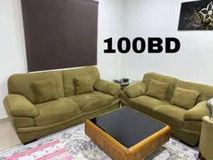 5 seater sofa and gas stove