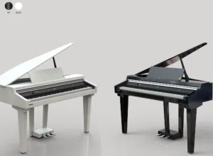 Kurzweil CUP G1W Digital Baby Grand Piano