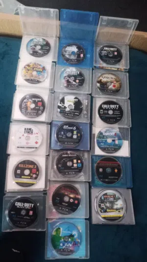 سيديات بلايستيشن ثري PS3 بحاله الوكاله جداد ونظاف (اقرأ الوصف)