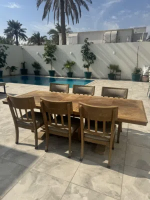 Ashley (Bu Kennan) Indoor 8 Seaters Dinning Set