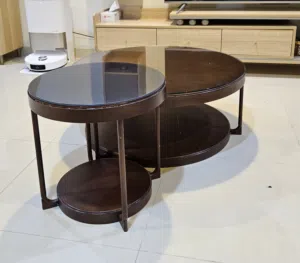 طاولات قهوة وخدمة قطعتين