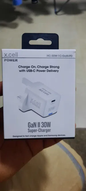 For Sale: x. cell 30W GaN II Charger (New in Box)