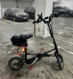 Ultra-Rare Folding Electric/Hybrid Bike – Excellent Condition with Premium Upgrades!