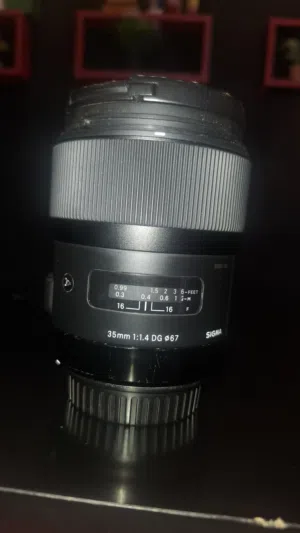 sigma 35mm f1 1.4 DG 67