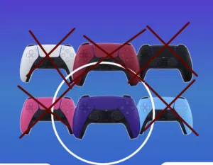 يده ps5 لــــون بــــنـــفـــســـجـــي