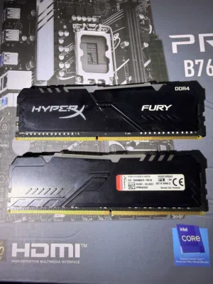 16gb 8x2 DDR4 3200MHz CL16 HyperX Fury RGB
