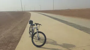 دراجة هوائية مطوية مع هدايا