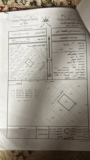 ارض سكنيه ف. طوي نصف