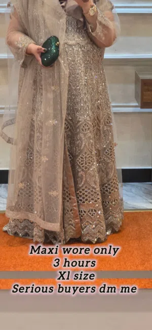 new maxi fr sale wore only for 3 hours