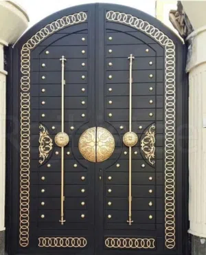 دهان ابواب حديد
