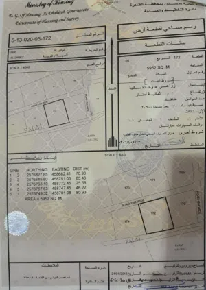 أرض زراعية + وحدة سكنية في ولاية عبري بلدة الدريز