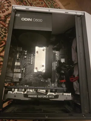 Ryzen  5 5500  fan game arena A520 gigabyte 16 corsair 8x2 3200mhz Rtx 2060 super Ssd m.2 512 gb  Po