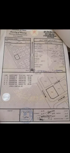 Residential Land for Sale in Al Dakhiliya Sumail