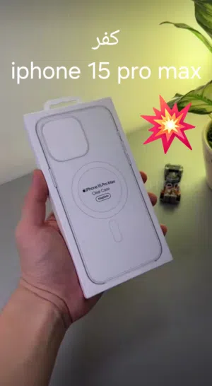 كفر iPhone 13 شفاف جديد وكفر iPhone 15 Pro Max جودة ممتازة وسعر قوي التسليم داخل طرابلس