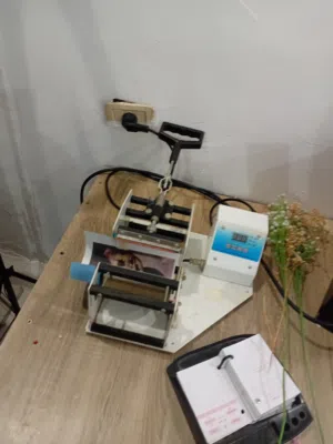 طابعة ابسون سبليميشن مع حبر سبليميشن مع ورق سبليميشن وكاله استعمال اقل من شهر