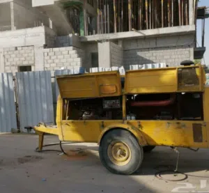 ترميم الخرسانة بالرمل وتكسير وتنظيم الحديد
