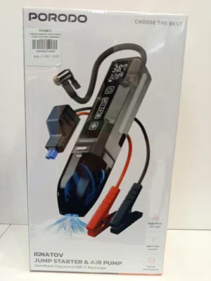 porodo ignativ  jump starter And Air pump