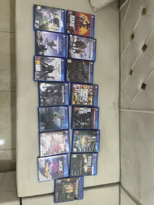 10 أشرطة PS4 أصلية – ألعاب قوية جدًا نظيفة + سعر لقطة 900