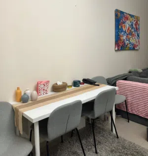 IKEA dining table with 4 chairs