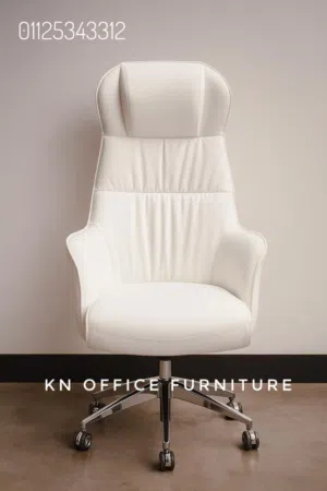 كراسي جلد بتصميم احترافي وجودة عالية من شركه KN office furniture
