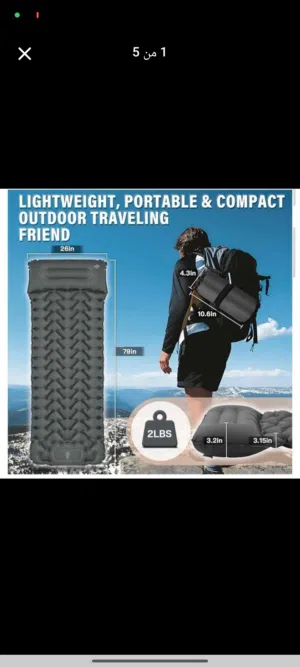 Inflatable Camping Air Mattress for Ultimate Comfort
