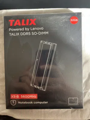 RAM Lenovo Talix DDR5 SO-DIMM 32 جيجابايت 5600 ميجاهرتز