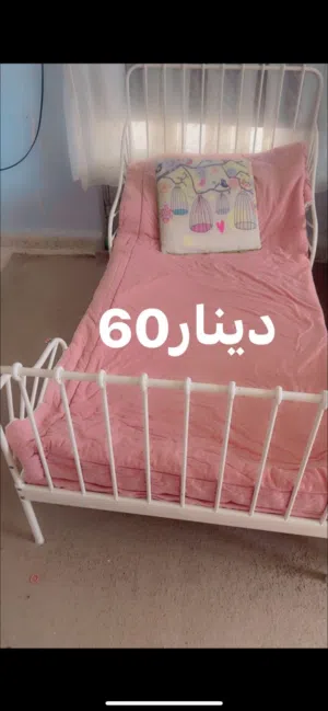 سرير ابيض ايكيا  سرير اطفال next to me