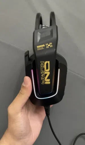 ONI KUMA Gaming headset full RGB lighting