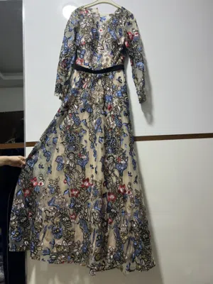 فستان سهرة او خطوبة او عرس ماركة امريكية اصلية نوع اندريا اند ليو Andrea&Leo