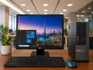 Dell Core i5 - Computer Set Speed 3.30Ghz 8GB RAM 500GB Win 10 Pro 19′′ HD Monitor-/ Call / Whatsp