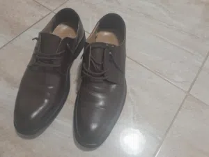 حذاء رجالي لون بني ماركة كونكورد بحالة الجديد..نمره 41