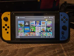 ننتيندو سويتج مهكرة ونظيفة مع العاب Nintendo switch hacked