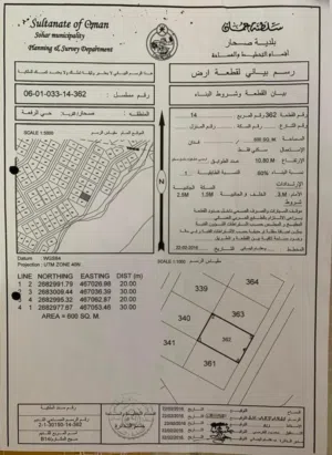 أرض سكنيه في حي الرفعه الخط الاول مربع 14 مقابل قيادة المهام