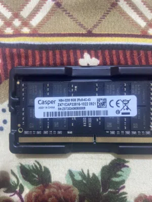 رام لابتوب G8 DDR3200