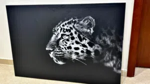 لوحة تايغر مقاس 123x79 Tiger painting, size 123 × 79