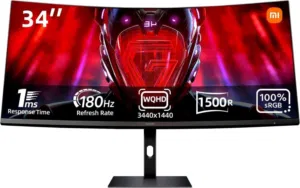Xiaomi Gaming Monitor G34 WQi (34inch) شاشة شاومي المكتبية للالعاب و الاعمال باعلى مواصفات في العالم