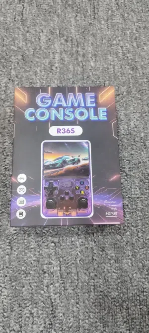 جهاز العابR36S المحمول (جديد) يشغل آلاف الالعاب (PSP.