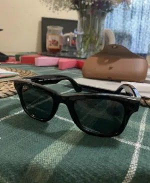 Ray Ban Meta Wayfarer GEN2 Smart Glasses L Size Shiny Black G15 Green Rare Model