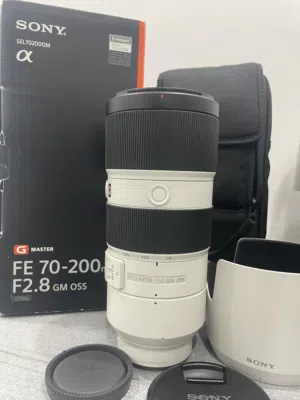 عدسة سوني Sony 70-200m F2.8 Gm I lens