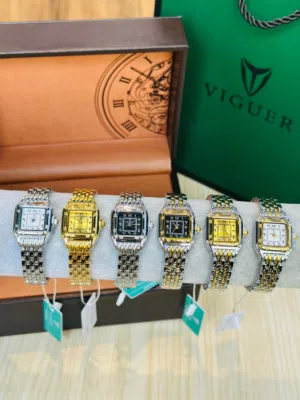 ساعة نسائية جميلة وطباعه عليها