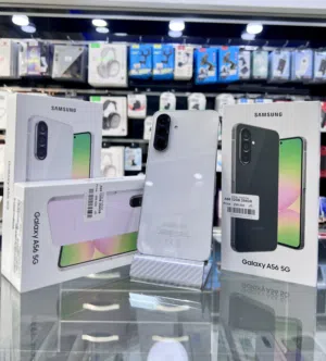 Samsung A56 (256 GB / 12RAM) سامسونج اي 56 الجديد كفالة الوكيل BMS متوفر الان كمية محدودة على العرض