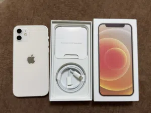 iPhone 12 128GB White  100% Battery  Excellent Condition