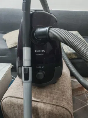 مكنسة كهربائية ماركة فيليبس باور جو بقوة بقوة 2000 واط شغالة 100٪  Philips vacuum cleaner 2000W