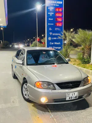 كيا سبكترا 2000 MRوارد كوري فل كامل فحص ثنين جيد ضربتين راس ملاحظات عاديه