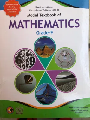 9th Class Fbise fedral board books for sale in excellent condition!