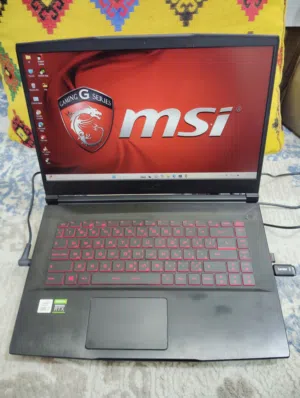 MSI GF65 Thin 10SER Core i7  16 ram 512GBssd 15.6inch
